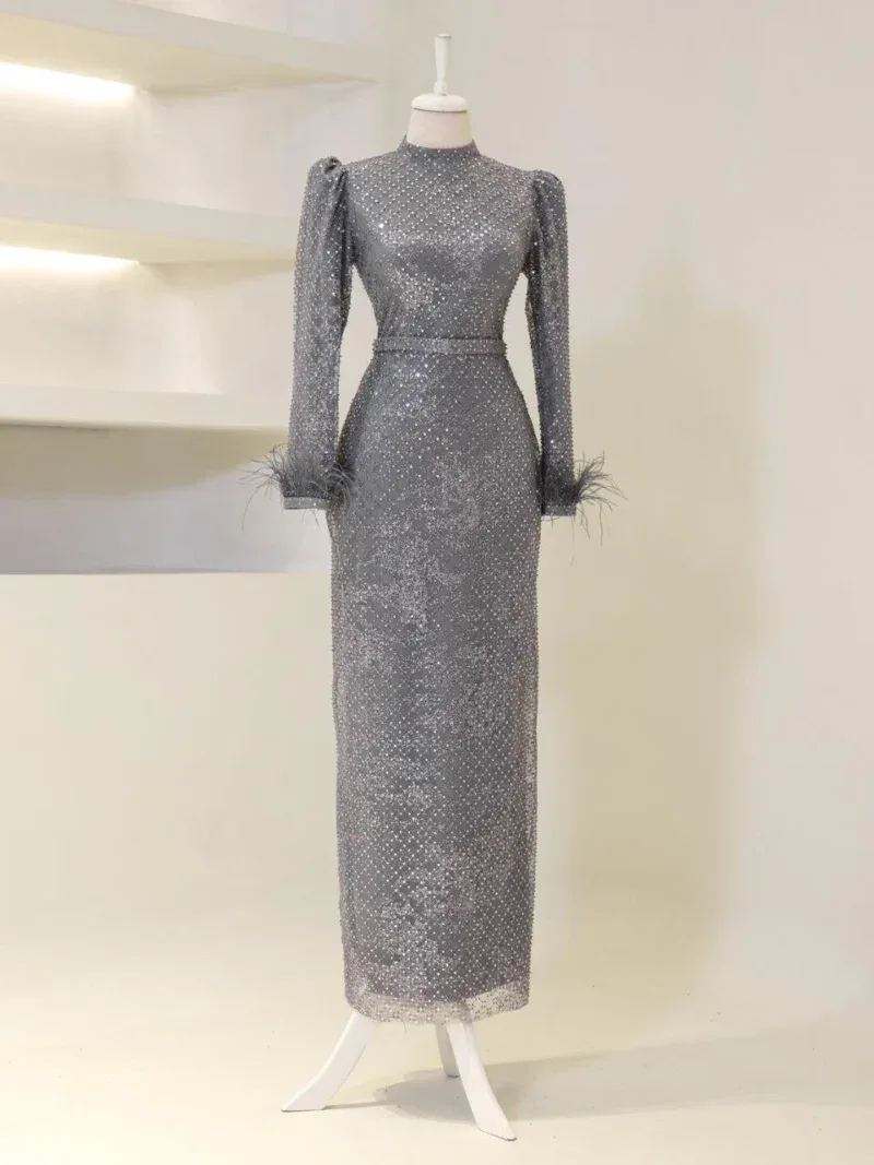 Hemdem Modest Evening Dress