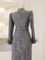 Hemdem Modest Evening Dress