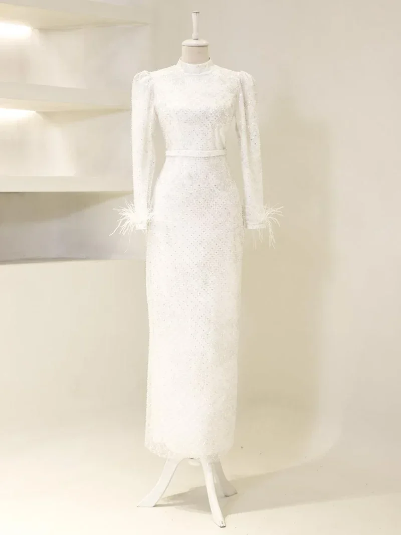 Hemdem Modest Evening Dress