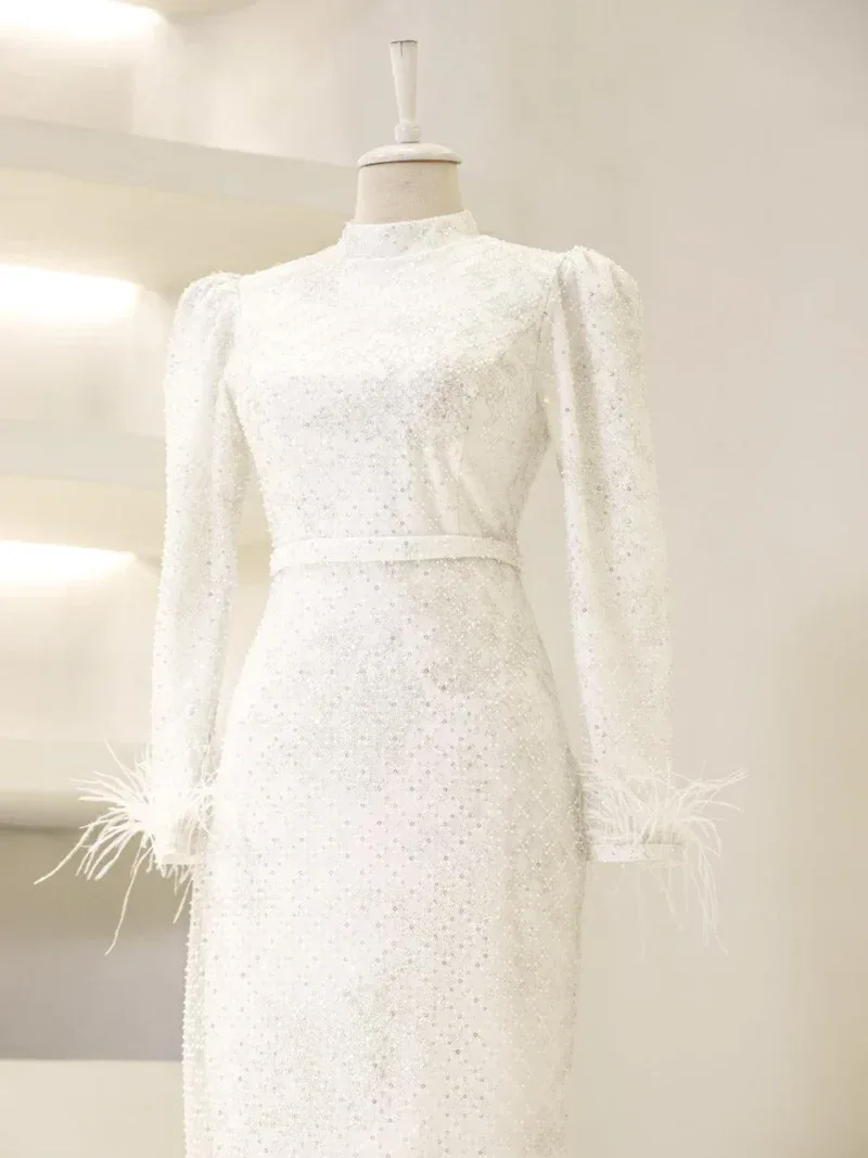 Hemdem Modest Evening Dress