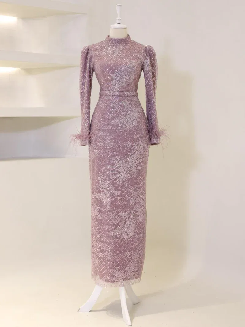 Hemdem Modest Evening Dress