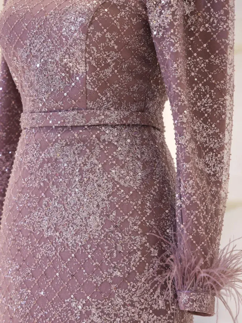 Hemdem Modest Evening Dress