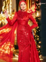 Javanka Modest Evening Dress