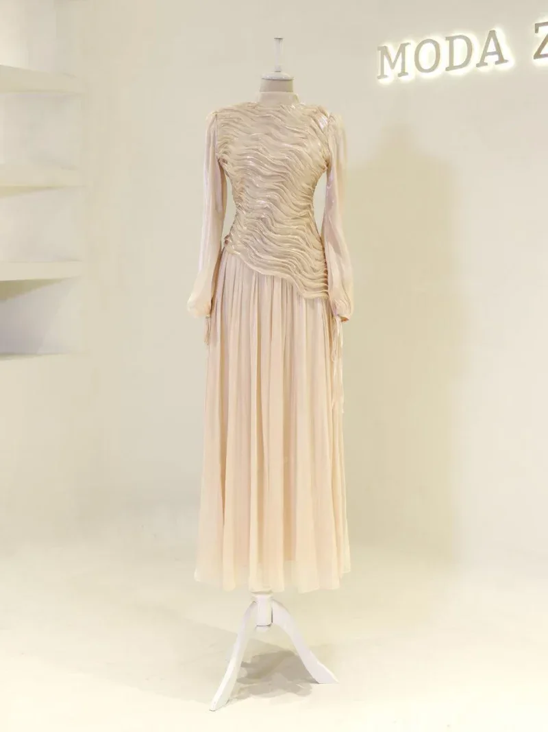 Joni Modest Evening Dress