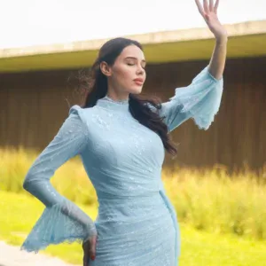 Julide Modest Evening Dress