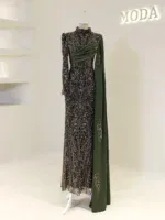 Kiva Modest Evening Dress