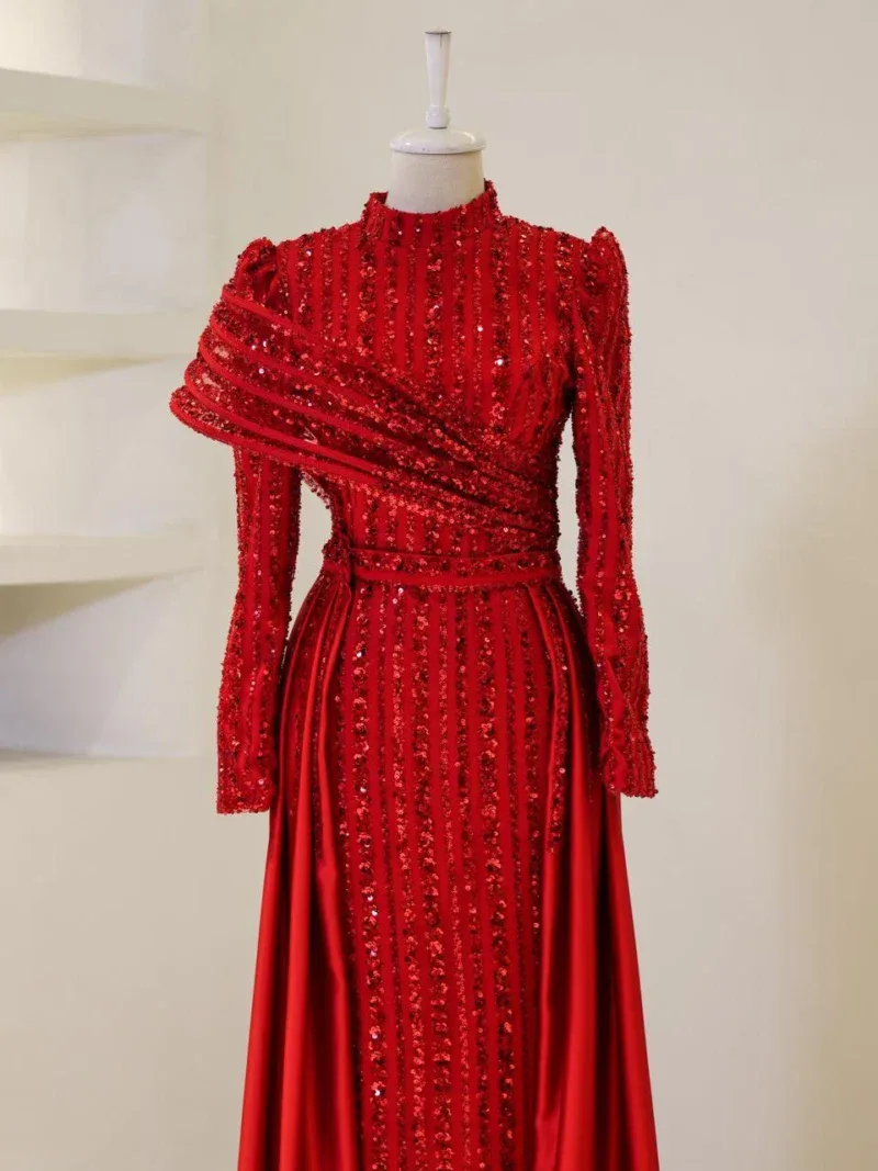 Lana Modest Evening Dress