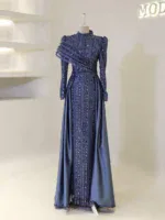 Lana Modest Evening Dress