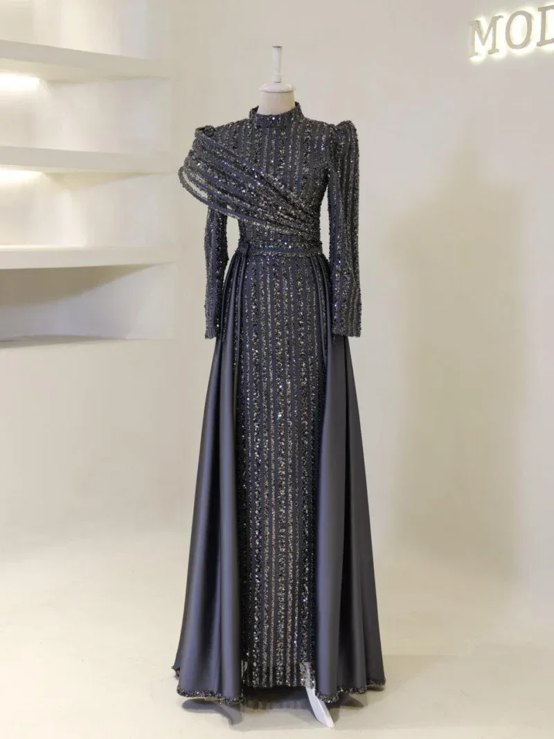Lana Modest Evening Dress