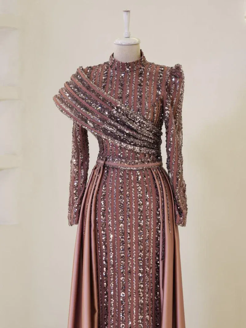 Lana Modest Evening Dress