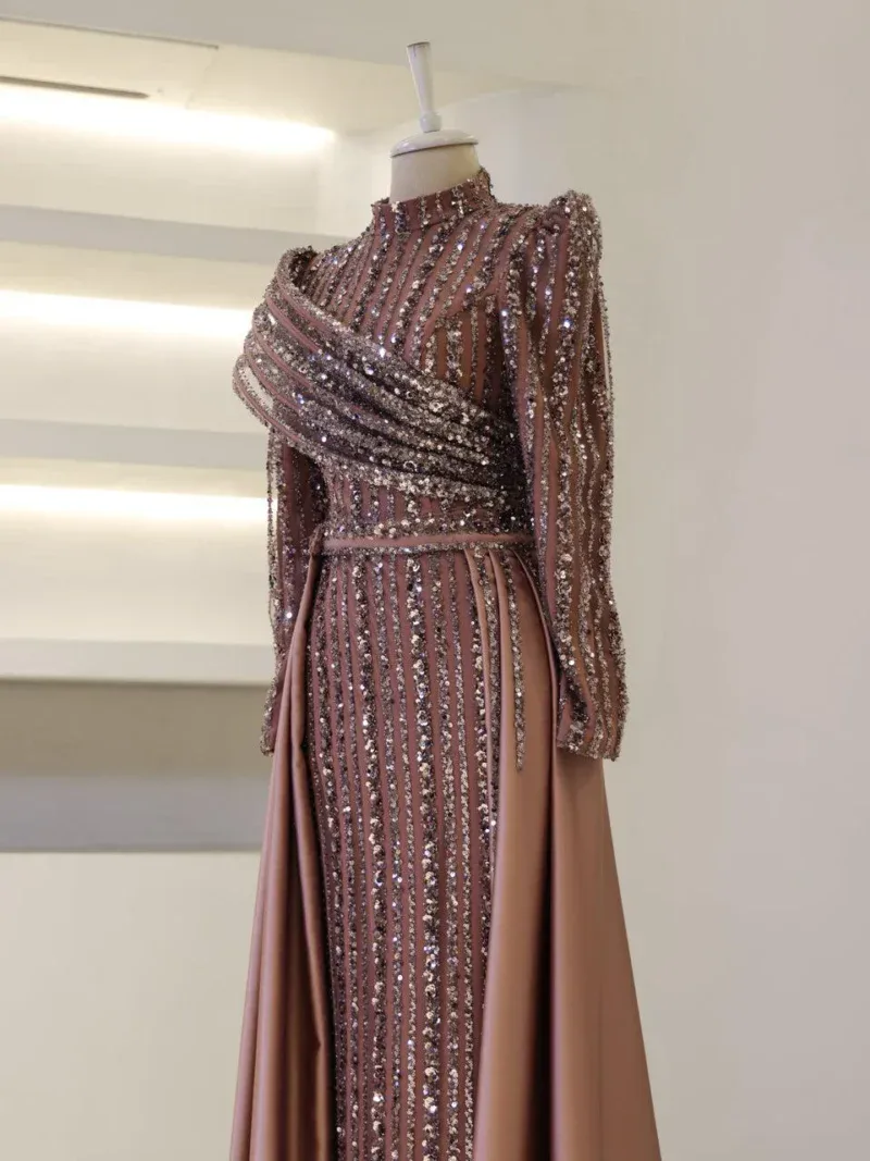 Lana Modest Evening Dress