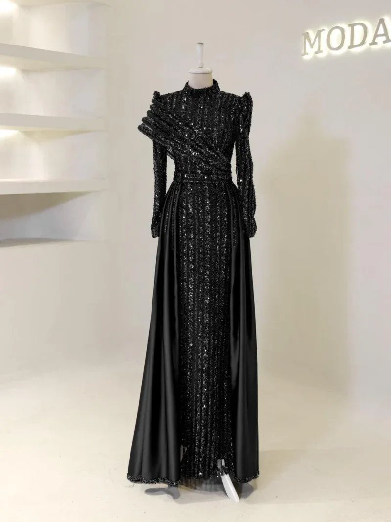 Lana Modest Evening Dress