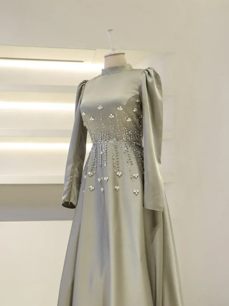 Laurena Modest Evening Dress