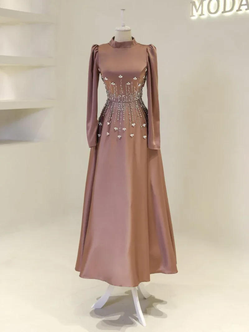Laurena Modest Evening Dress