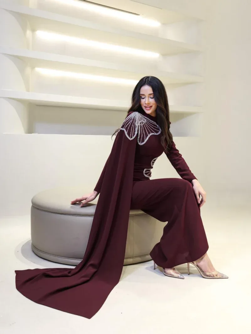 Leida Modest Evening Dress
