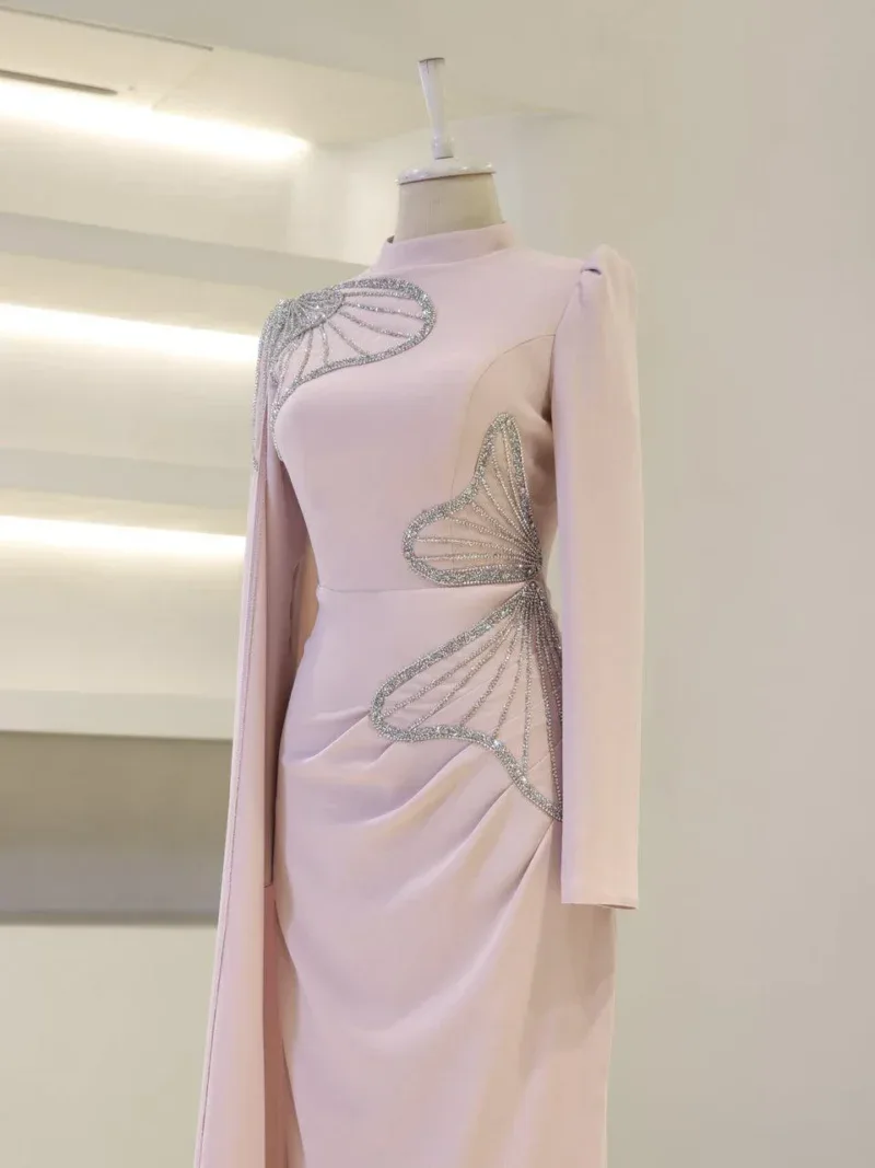 Leida Modest Evening Dress