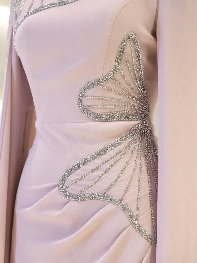 Leida Modest Evening Dress