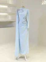 Leida Modest Evening Dress