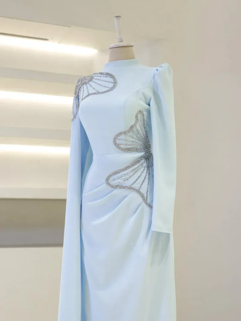 Leida Modest Evening Dress