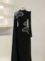 Leida Modest Evening Dress