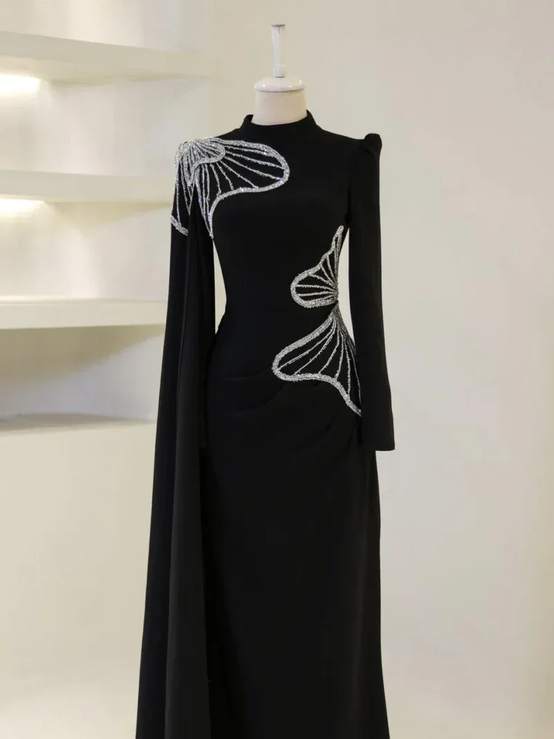 Leida Modest Evening Dress