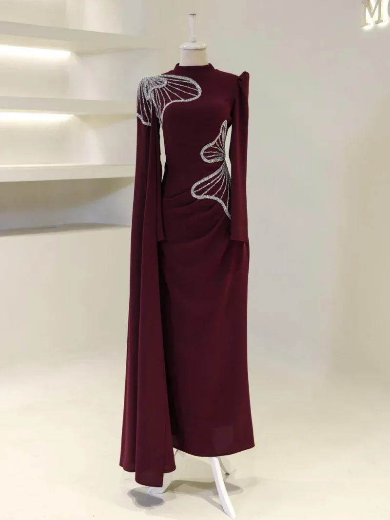Leida Modest Evening Dress