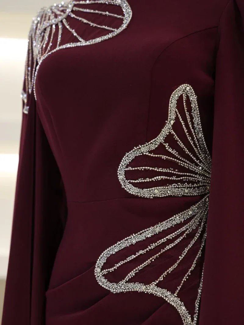 Leida Modest Evening Dress