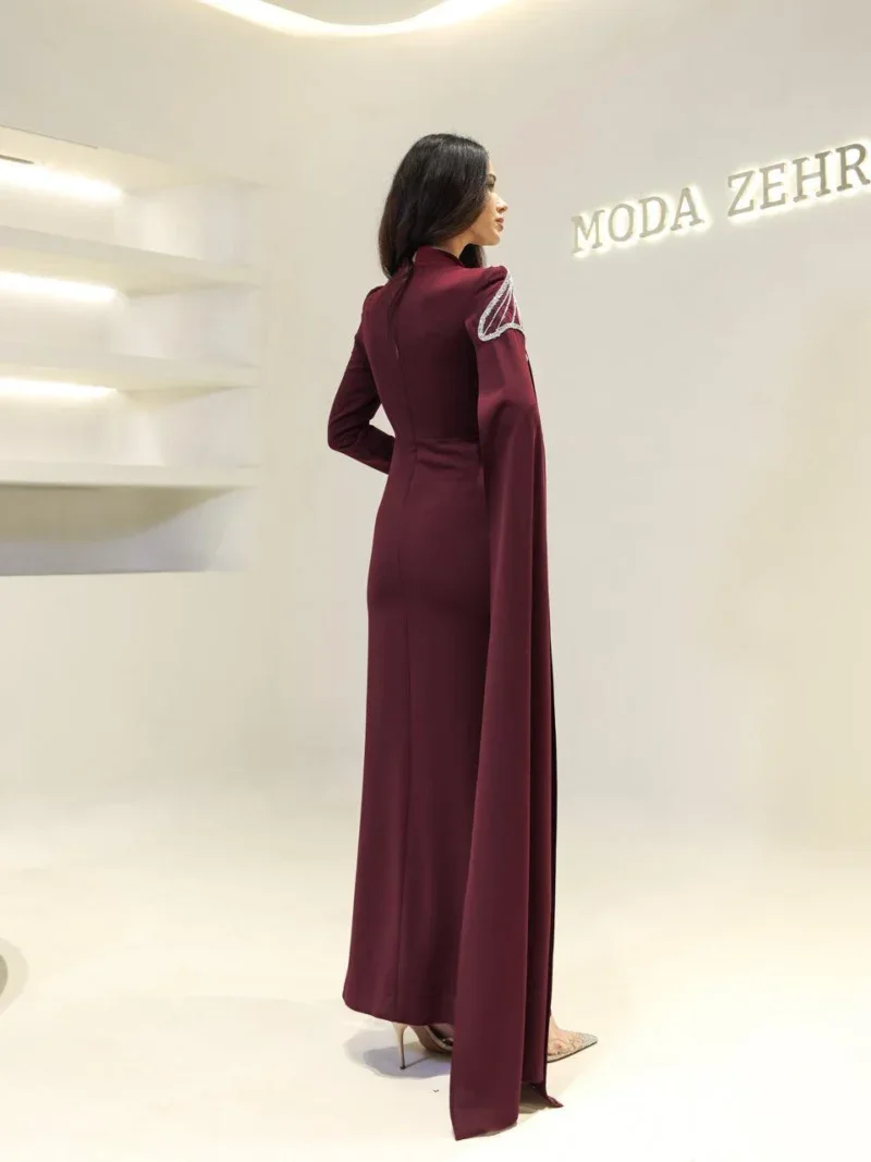 Leida Modest Evening Dress
