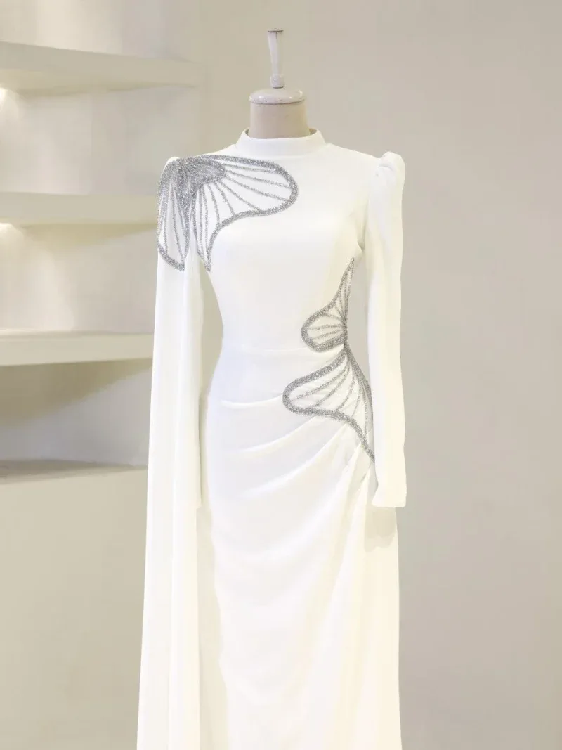 Leida Modest Evening Dress