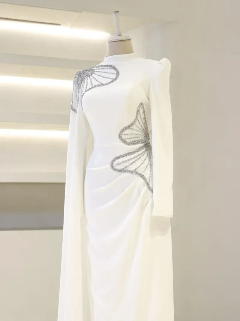 Leida Modest Evening Dress