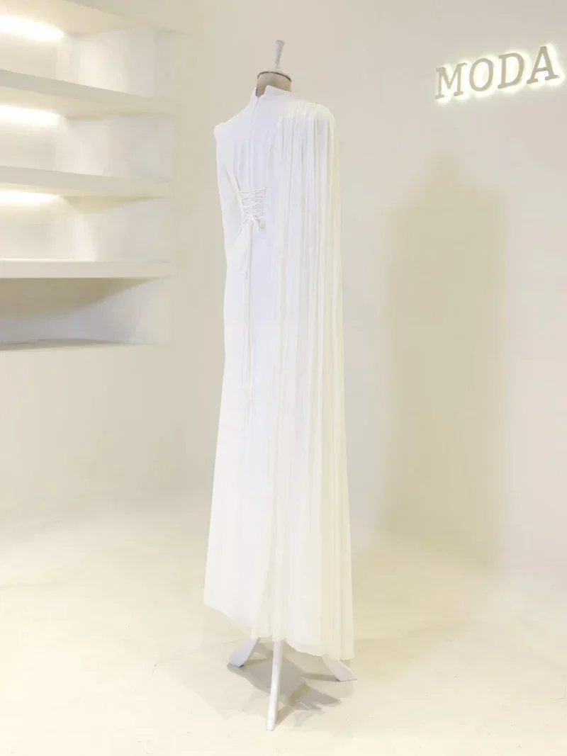 Leroy Modest Evening Dress