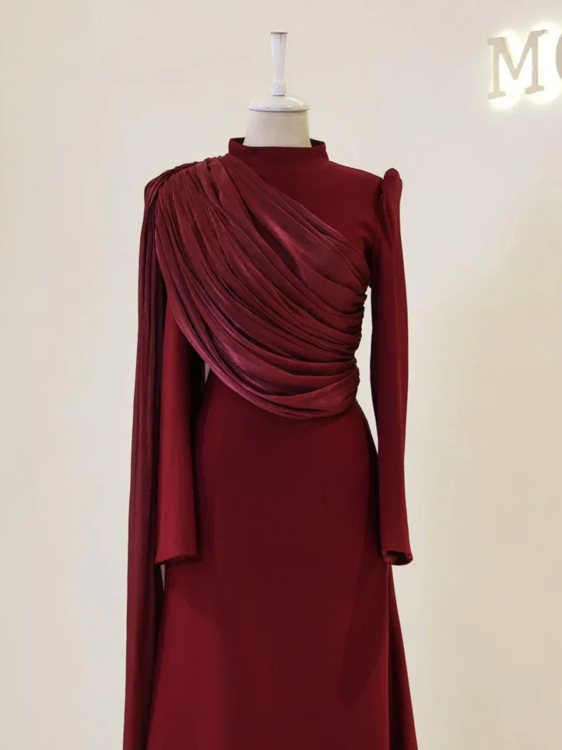 Leroy Modest Evening Dress