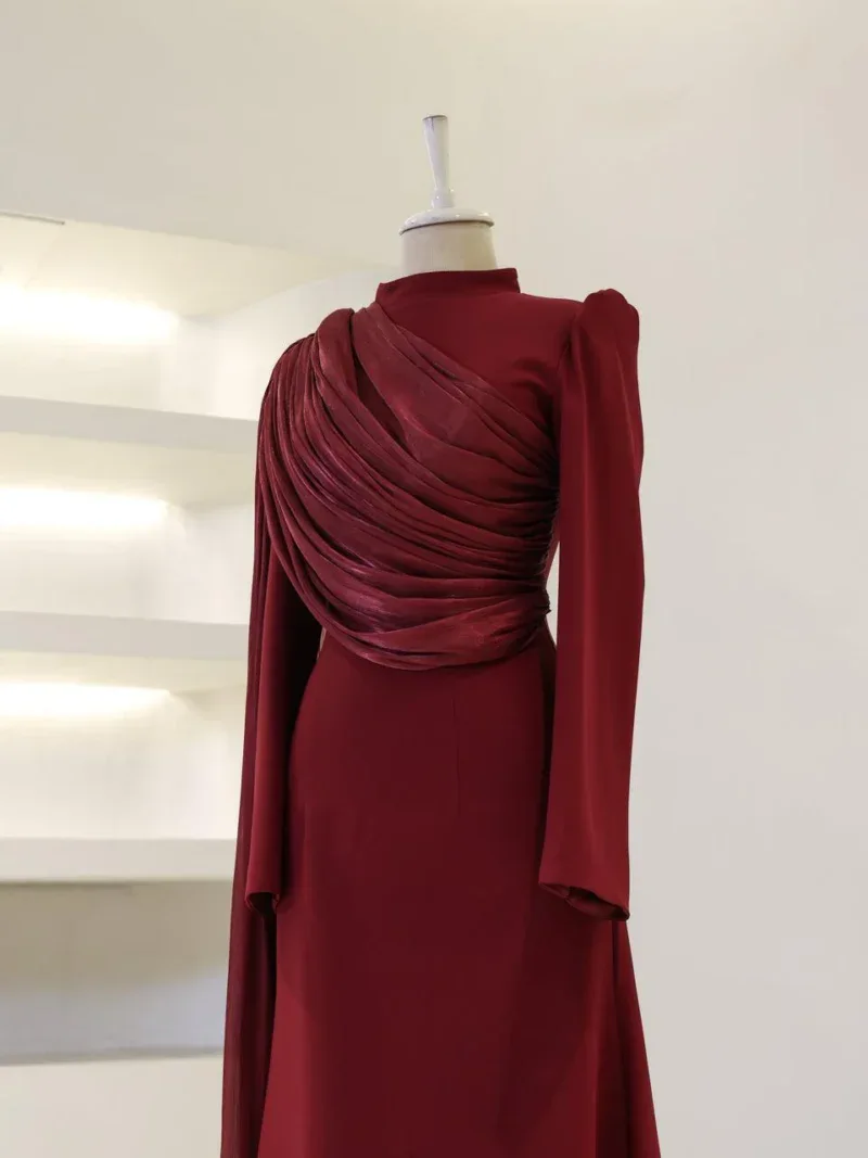 Leroy Modest Evening Dress