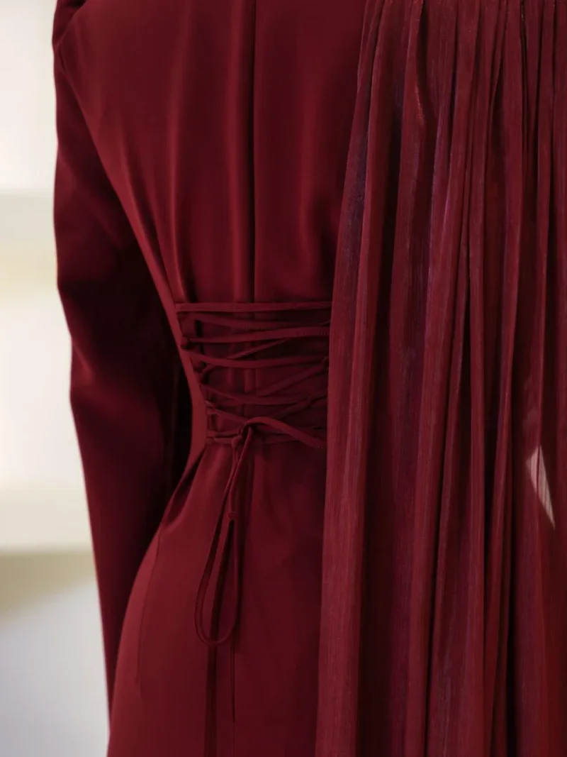 Leroy Modest Evening Dress