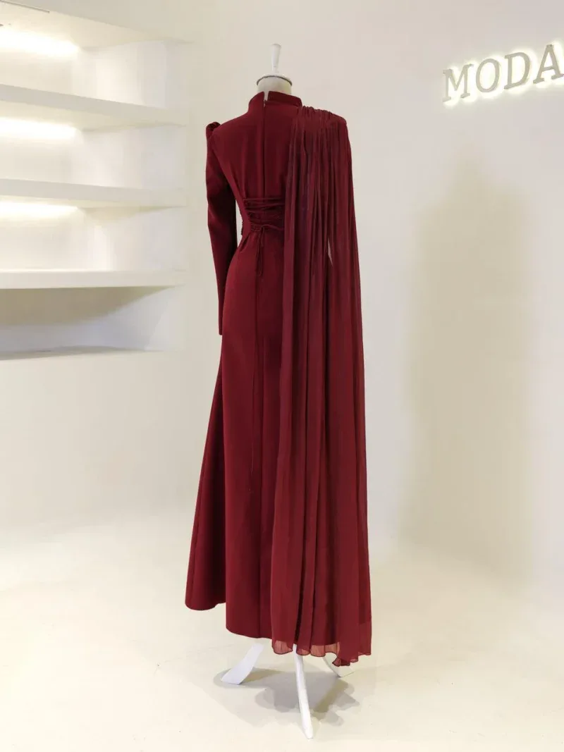 Leroy Modest Evening Dress