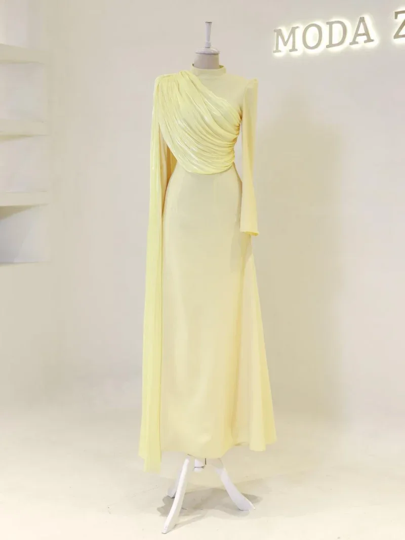 Leroy Modest Evening Dress