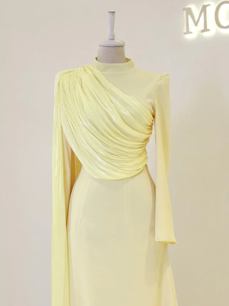 Leroy Modest Evening Dress