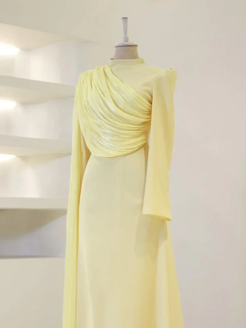 Leroy Modest Evening Dress