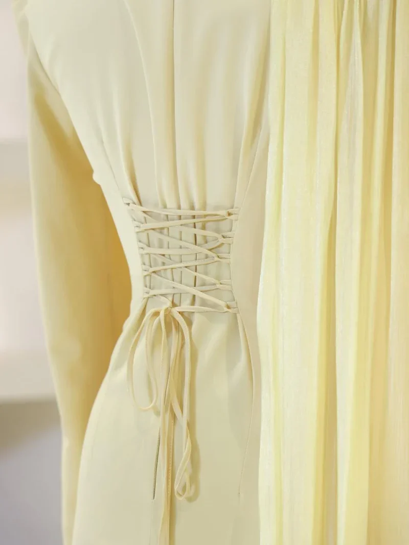 Leroy Modest Evening Dress