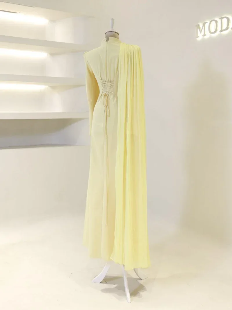 Leroy Modest Evening Dress
