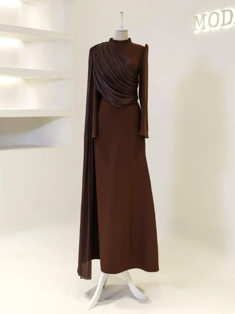 Leroy Modest Evening Dress