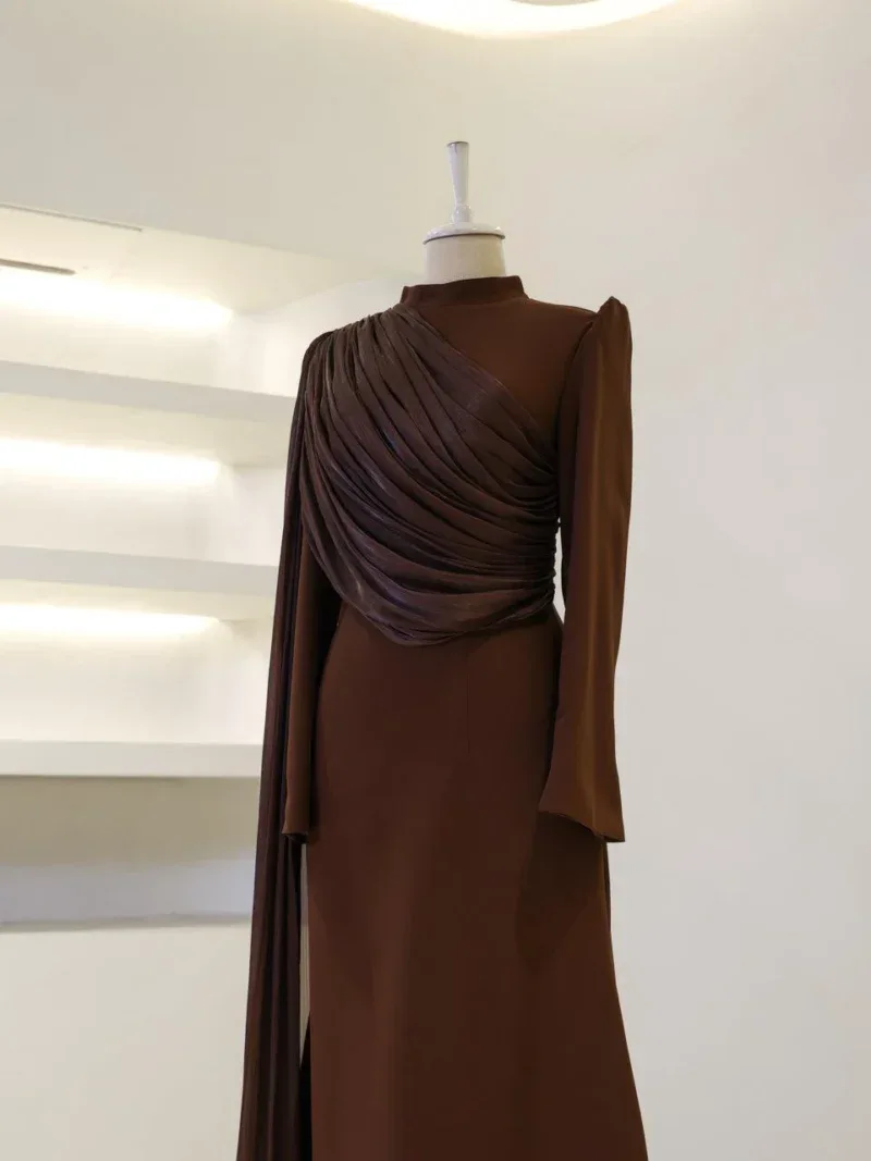 Leroy Modest Evening Dress