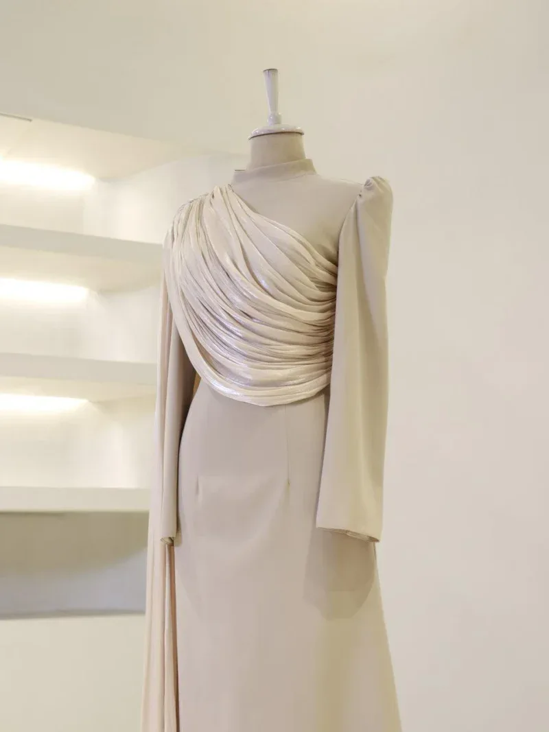 Leroy Modest Evening Dress