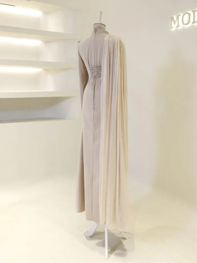 Leroy Modest Evening Dress