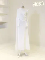 Leroy Modest Evening Dress