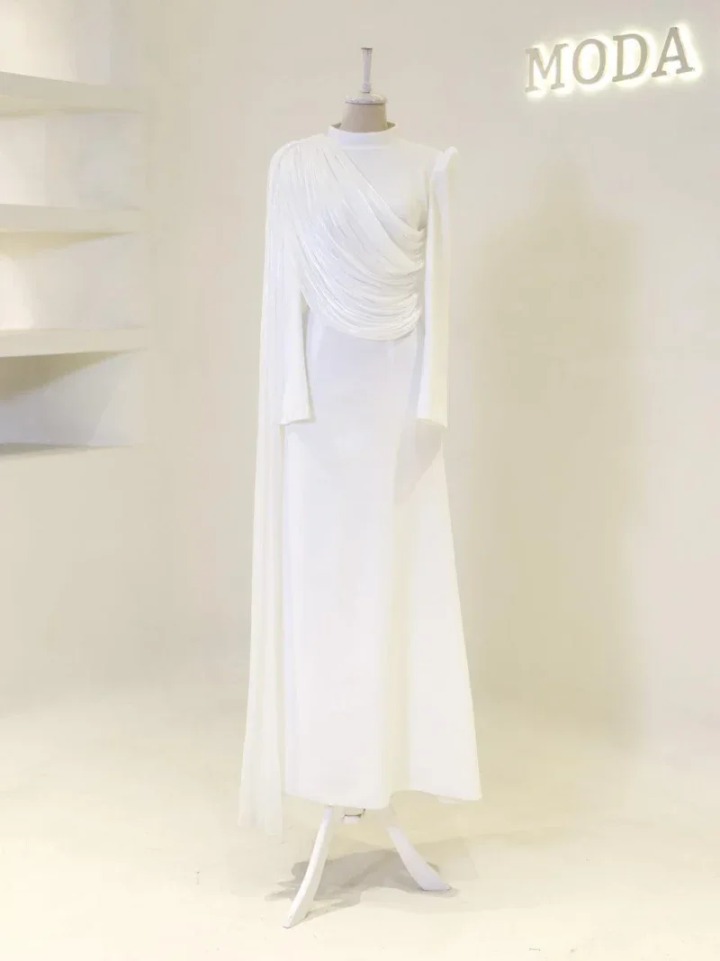 Leroy Modest Evening Dress