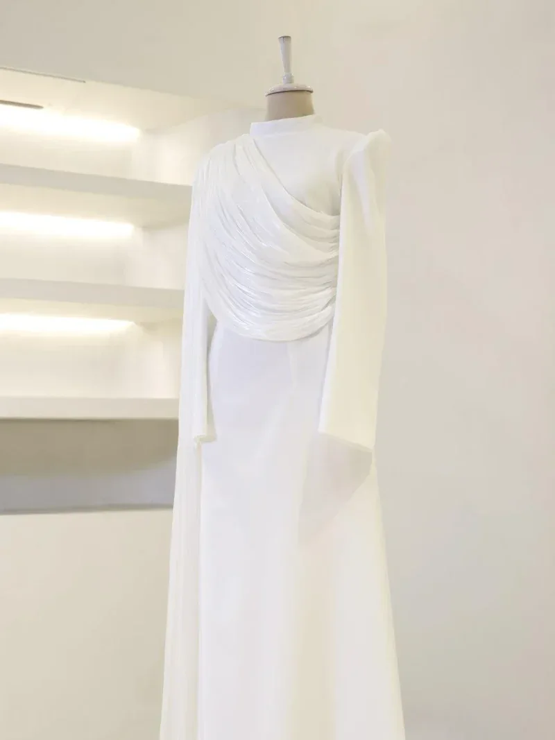 Leroy Modest Evening Dress