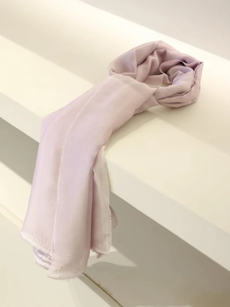 Lilac Evening Shawl Fabric