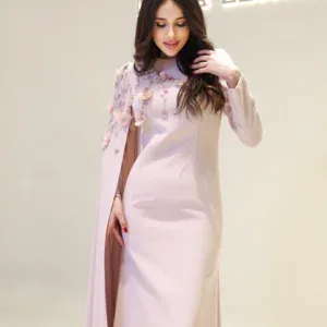 Lilas Modest Evening Dress