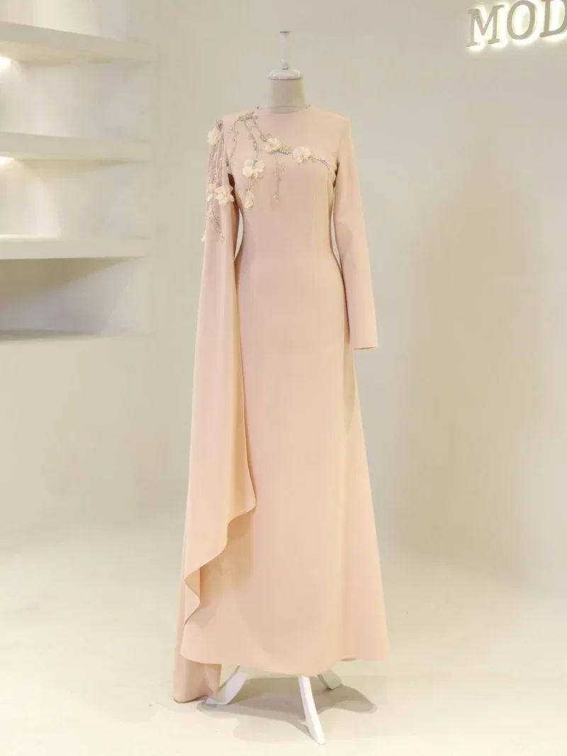 Lilas Modest Evening Dress